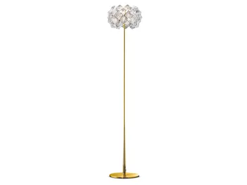 PRISMA 820 - Floor lamp with crystals by Patrizia Volpato - view 2